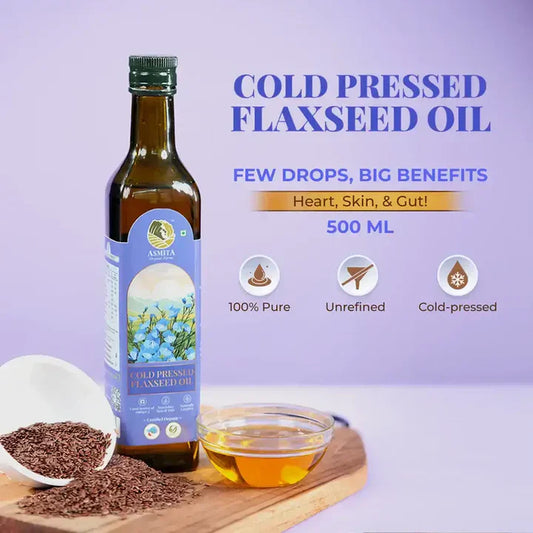Cold Pressed Flaxseed Oil (500 ml)
