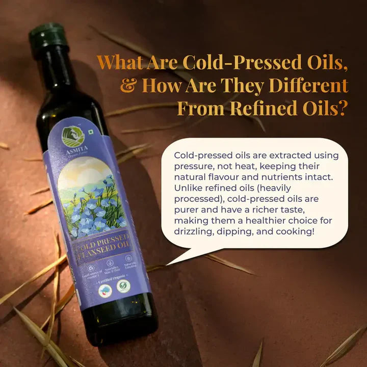 Cold Pressed Flaxseed Oil (500 ml)