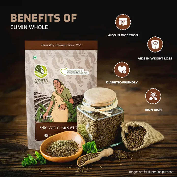 Organic Cumin Whole (100 Grams)