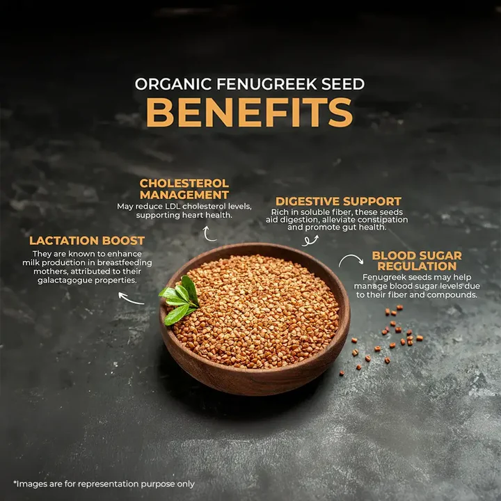 Organic Fenugreek Seed (100 Grams)