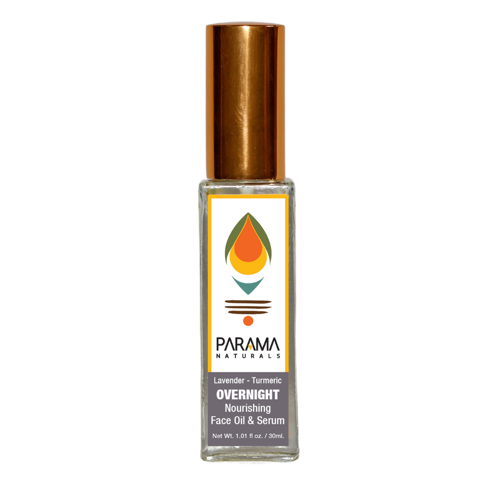 Lavender-Turmeric Overnight Nourishing Face Oil & Serum