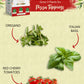 Pizza Kit - Italian Basil, Oregano, Red Cherry Tomatoes