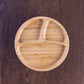 Bamboo Eco Friendly Suction Bowl + Plate Set with Spoon