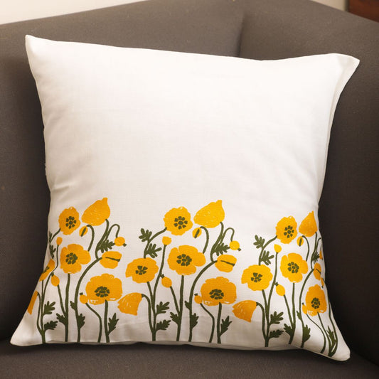Bahaar Recycled Cotton Cushion Cover |  20 x 20 inches
