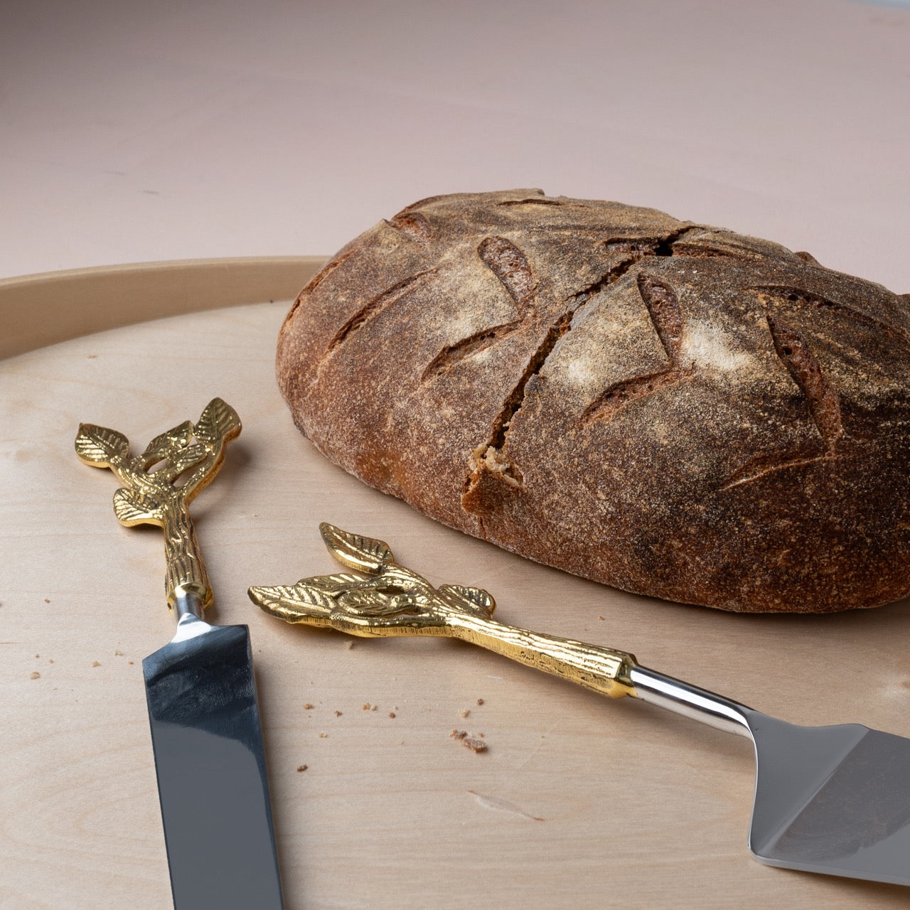 Patram Cake Server and Knife