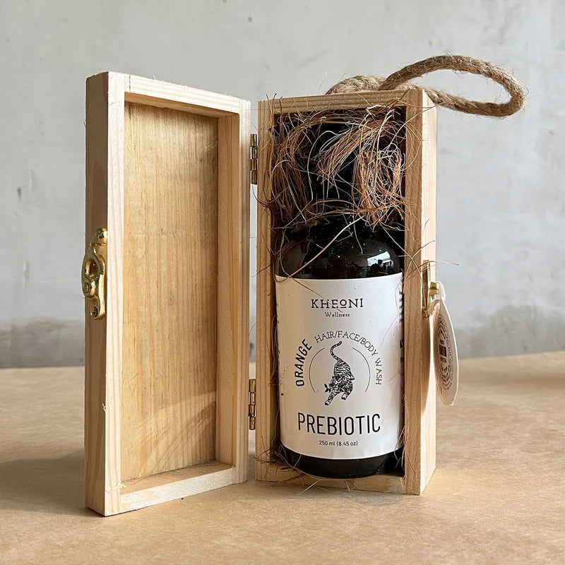 Prebiotics Orange | Hair Wash | Face Wash | Body Wash | Best for Men and Women | 250 ML