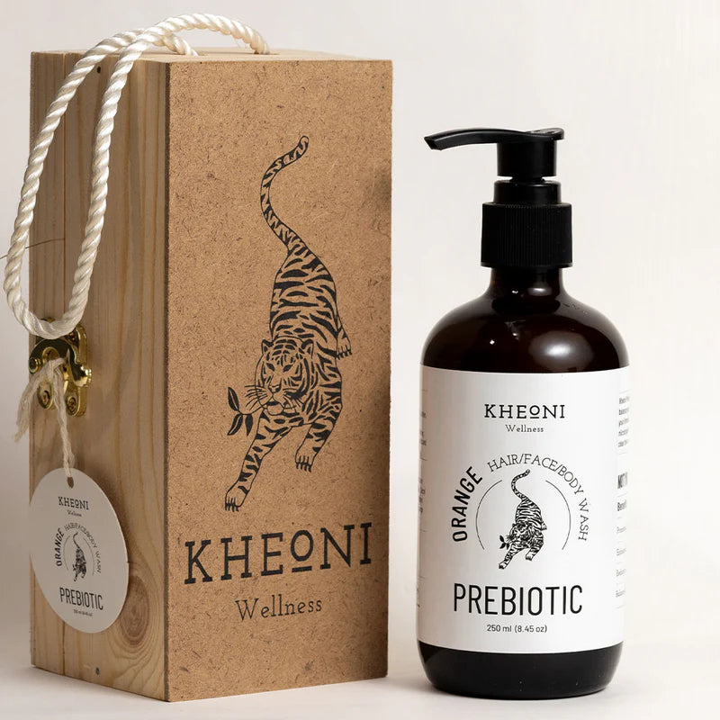 Prebiotics Orange | Hair Wash | Face Wash | Body Wash | Best for Men and Women | 250 ML