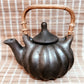 Longpi Black Pottery Pumpkin Teapot