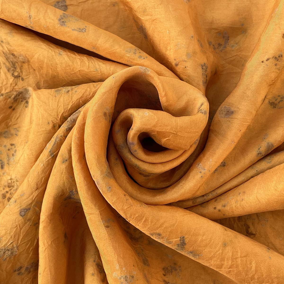 Radiant Yellow Silk Square Scarf
