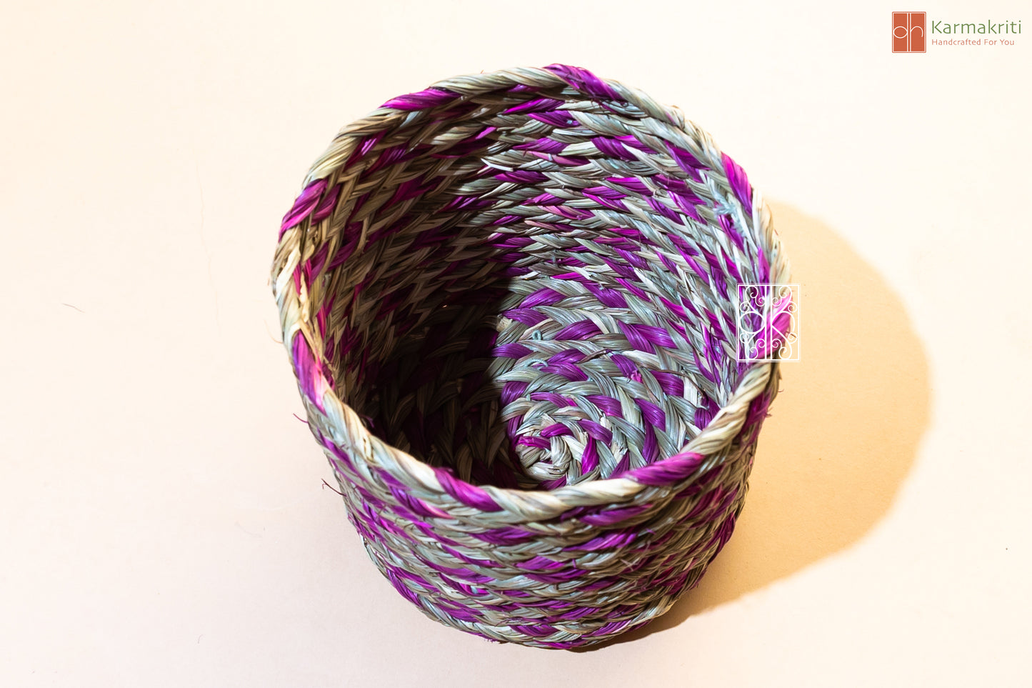 Handwoven Delight Grass Basket