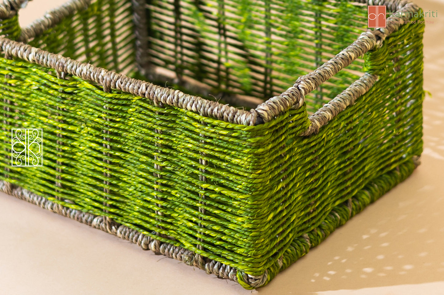 Declutter in Style with Grass Basket