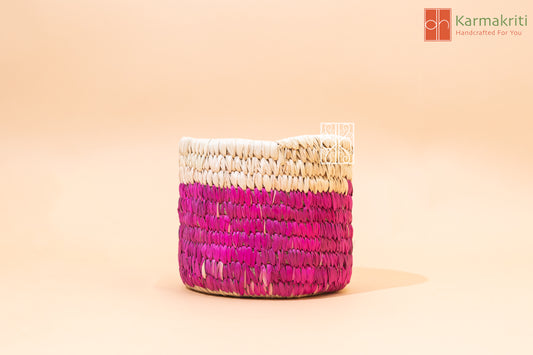 Artisanal Palm Leaf Basket