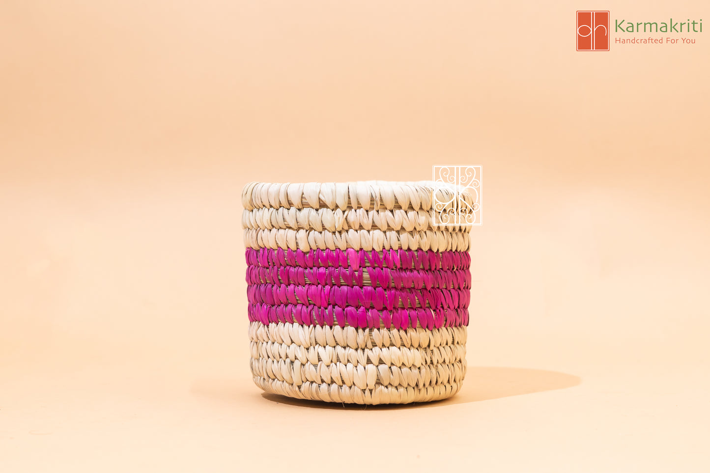Eco-Chic Storage Palm Leaf Basket