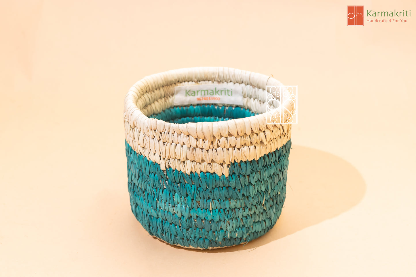 Nature Inspired Palm Leaf Basket