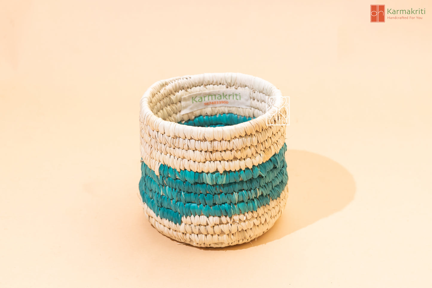Exotic Charm of Palm Leaf Basket