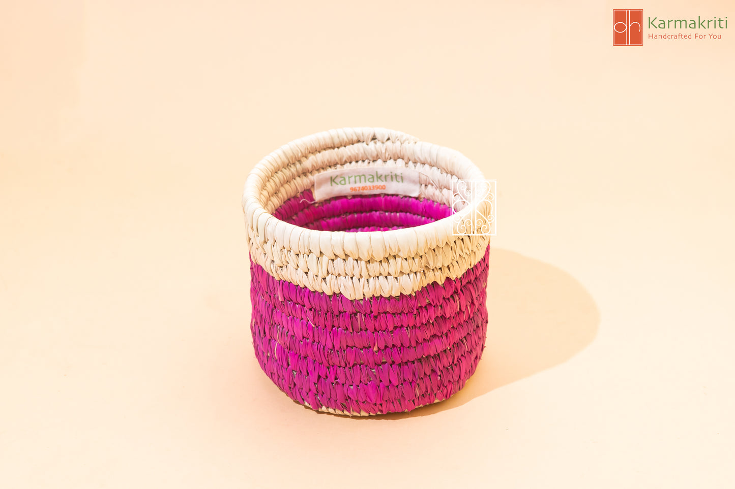 Artisanal Palm Leaf Basket