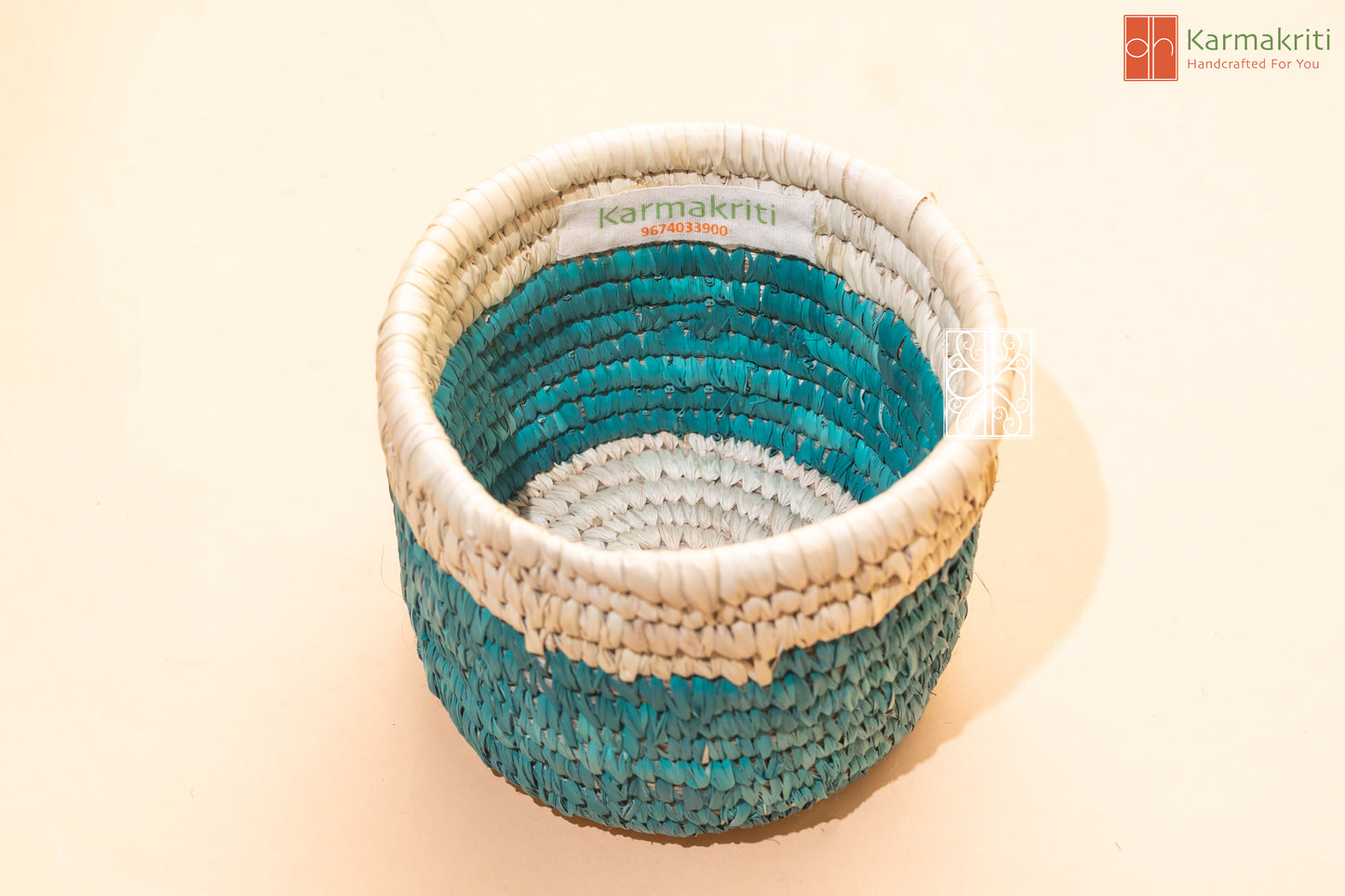 Nature Inspired Palm Leaf Basket