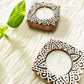 Handcrafted Wooden Tea light holders (Square) (Set of 2)
