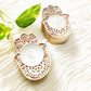 Handcrafted Wooden Tea light holders (Hamza Hand)(Set of 2)
