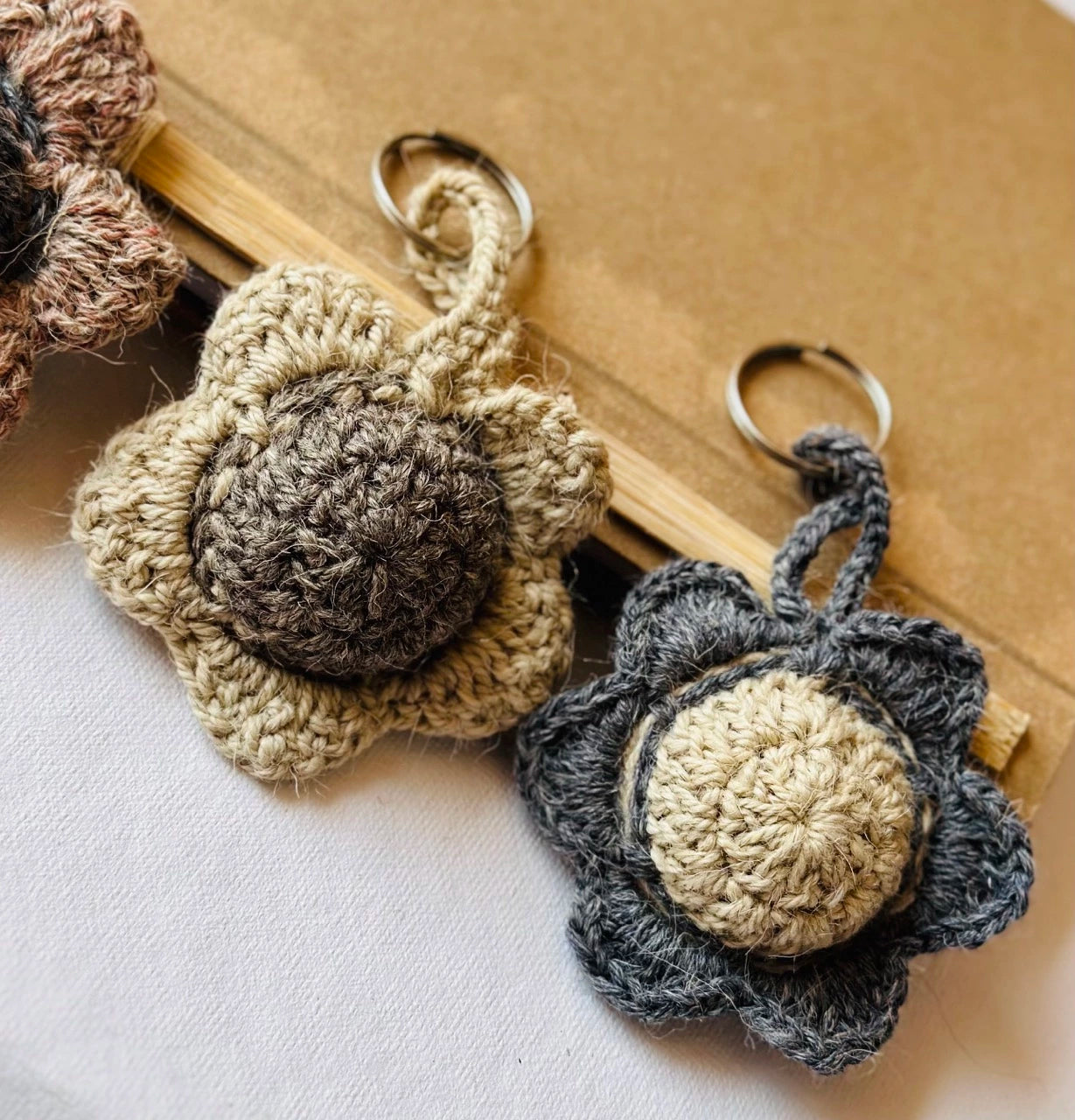 Kusum Keychains | Cruelty Free Wool