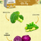 Stir Fry Kit - Zucchini, Broccoli, Red Cabbage