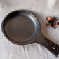 Longpi Black Pottery Skillet Round