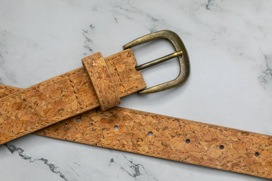 Sands, Women's Vegan Cork Leather Belt