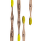 Organic B’s Babool Wood Toothbrush (Pack of 4) | Medium- Adult