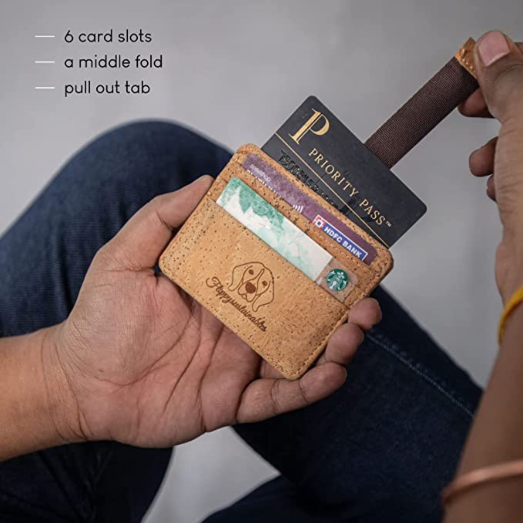 Gift Box Men's: Black Belt and Card Holder