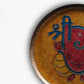 Vinayaka - Ganesha Wallplate (Orange)