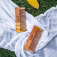 Organic B Wide Teeth Natural Neem Wood Comb