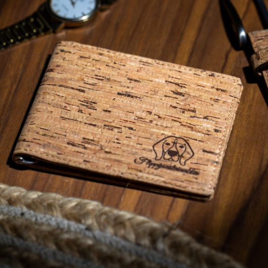 Ravine Wallet - Vegan Money Clip Cork Leather Wallet