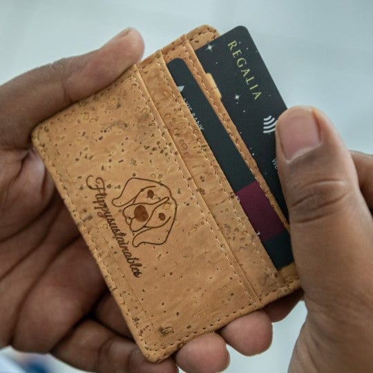 Canyon Cardholder - Premium Cork Leather card holder