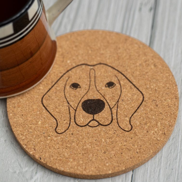 Autumn, Sustainable Natural Cork Coasters