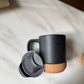 Ceramic Mug with Cork Bottom