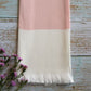 Thin Bamboo Bath Towel - Peach Melba 160*75cm