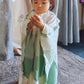 Thin Bamboo Baby Poncho - Malabar Green