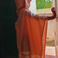 Thin Bamboo Baby Poncho- Pink Salt