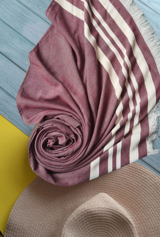 Thin Bamboo Bath Towel - Red Wood 160*75cm