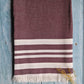 Thin Bamboo Bath Towel - Red Wood 160*75cm