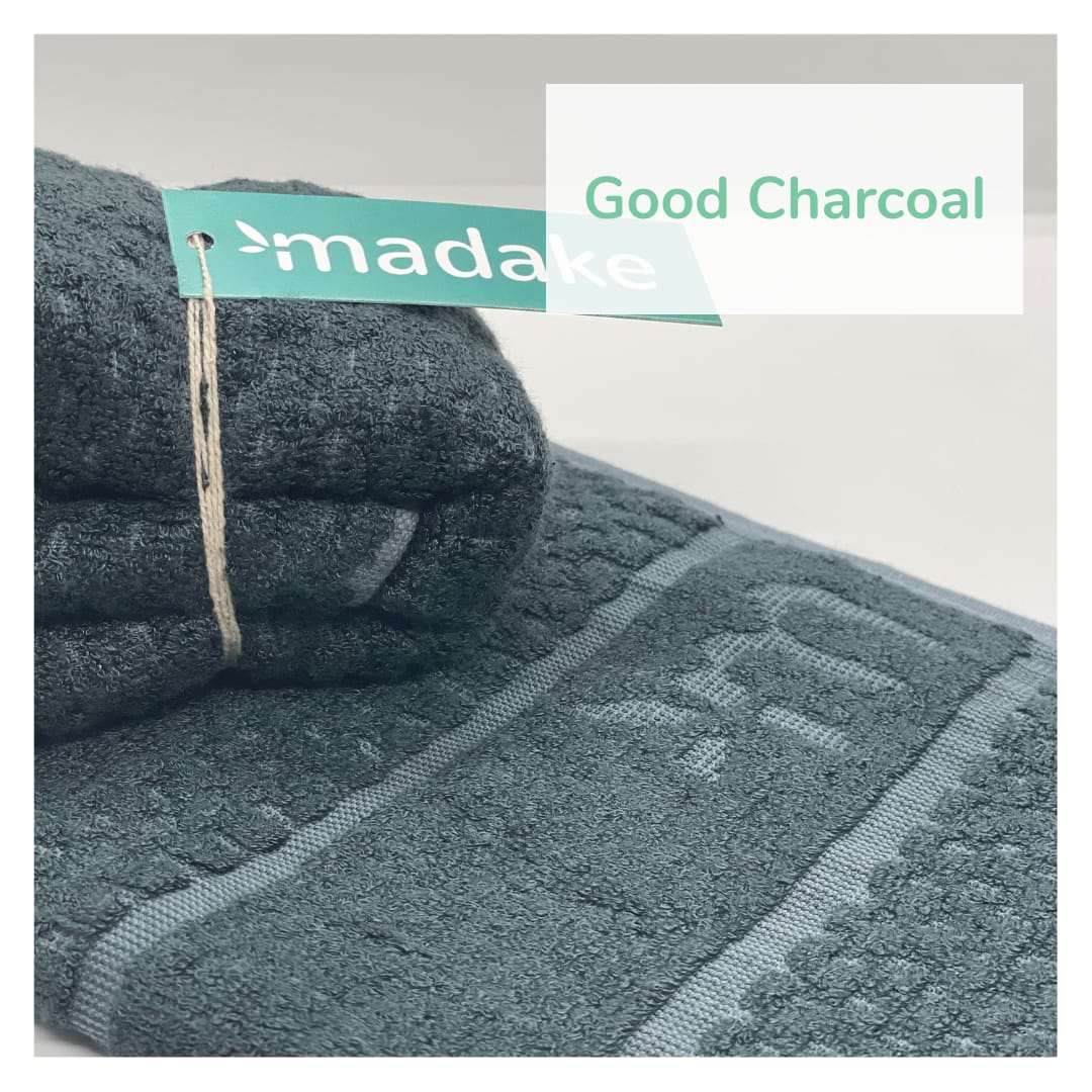 Madake Bamboo Hand Towel/Fitness Towel 33*60cm - Good Charcoal