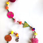 Upcycled Chintzy Pom-Pom Festive Decoration String Hanging Party Prop