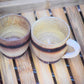 BAMBOO TRAY WITH SET OF 2 TEA CUP