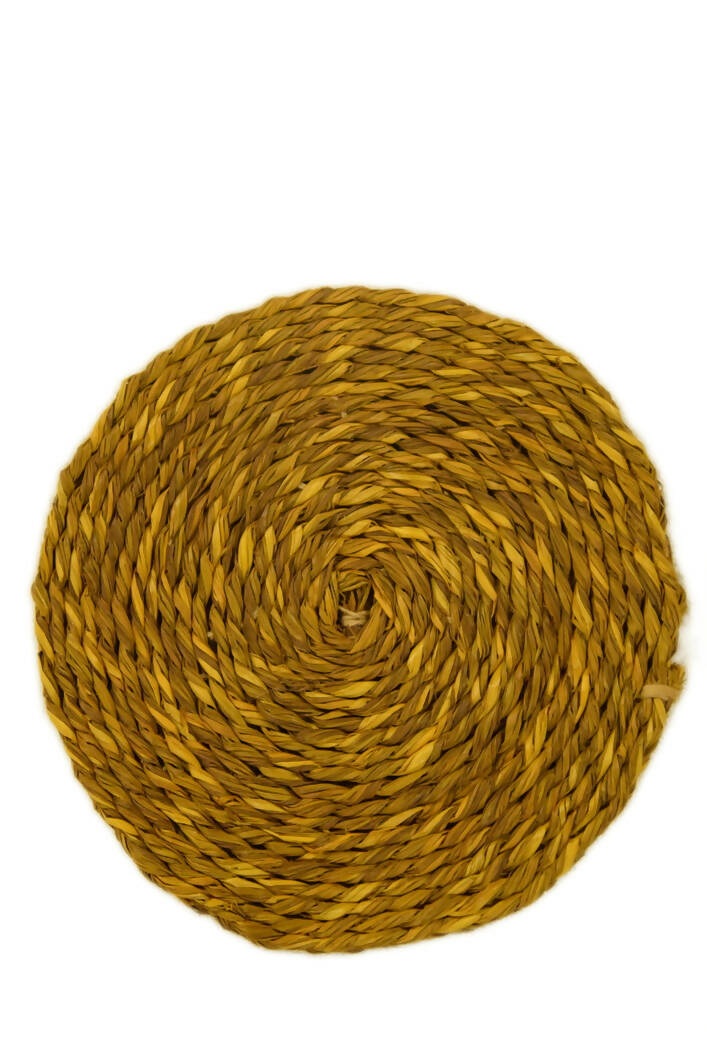 Sabai Grass Hot Mat 8" Single Color Set of 3