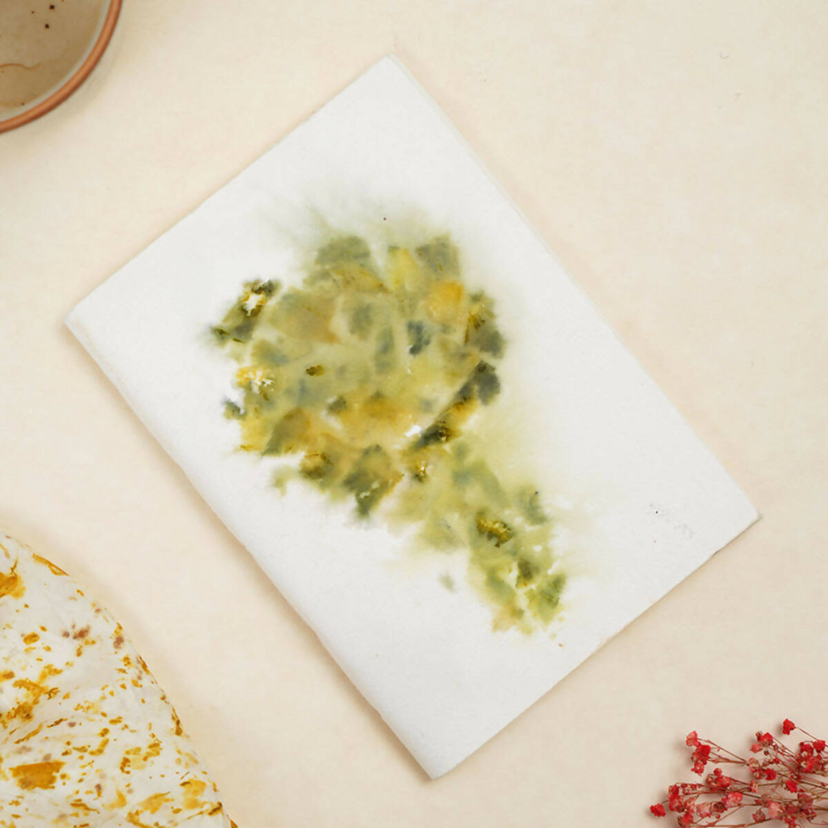 Eco-printed Handmade Journal - Tree Print