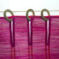 3 PANEL BAMBOO CURTAINS PINK