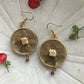 Bamboo Star Flower Earrings