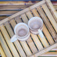 BAMBOO TRAY WITH SET OF 2 COFFEE MUG