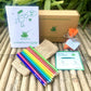 Brown Box Collection: 10 Seed Pencils + 1 Seed Diary + 1 Seed ball