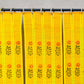 3 PANEL BAMBOO CURTAINS YELLOW